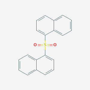 molecular formula C20H14O2S B077786 1-Naphthyl sulfone CAS No. 13250-03-8