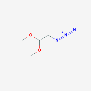 molecular formula C4H9N3O2 B7778679 2-叠氮基-1,1-二甲氧基乙烷 