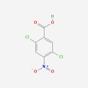 molecular formula C7H3Cl2NO4 B077787 2,5-Dichloro-4-nitrobenzoic acid CAS No. 13300-60-2