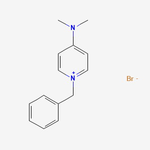 molecular formula C14H17BrN2 B7778705 Pyridinium, 4-(dimethylamino)-1-(phenylmethyl)-, bromide CAS No. 81439-98-7