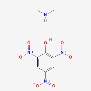 molecular formula C8H10N4O7 B7778722 Dimethylamine, picrate CAS No. 4851-37-0