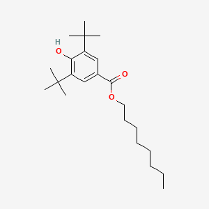 molecular formula C23H38O3 B7778727 Octyl 3,5-di-tert-butyl-4-hydroxybenzoate 
