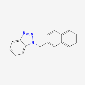 1-(Naphthalen-2-ylmethyl)-1H-1,2,3-benzotriazole