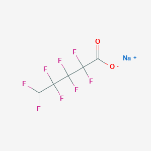molecular formula C5HF8NaO2 B7778873 CID 14645560 