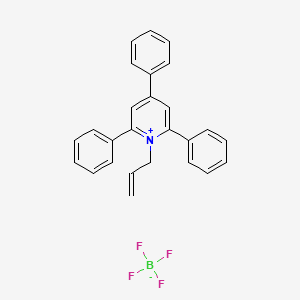 molecular formula C26H22BF4N B7778877 2,4,6-Triphenyl-1-(prop-2-en-1-yl)pyridinium tetrafluoroborate 