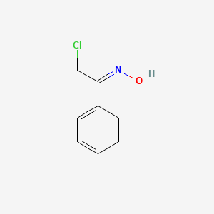 molecular formula C8H8ClNO B7778883 alpha-Chloroacetophenone oxime 