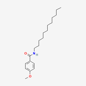 molecular formula C20H33NO2 B7778884 N-dodecyl-4-methoxybenzamide CAS No. 1854-15-5