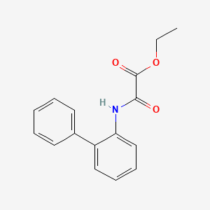 molecular formula C16H15NO3 B7778909 ethyl N-biphenyl-2-yloxamate CAS No. 24451-19-2