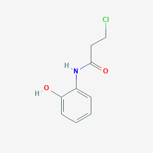 3-chloro-N-(2-hydroxyphenyl)propanamide