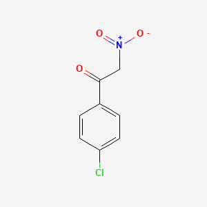molecular formula C8H6ClNO3 B7778976 1-(4-氯苯基)-2-硝基乙酮 CAS No. 5468-33-7