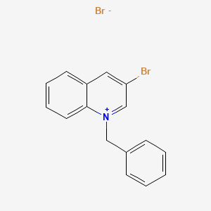molecular formula C16H13Br2N B7779026 1-Benzyl-3-bromoquinolin-1-ium bromide 