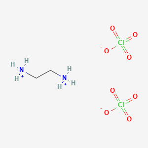 molecular formula C2H10Cl2N2O8 B7779069 乙二胺二过氯酸盐 