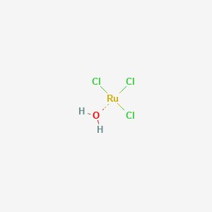 molecular formula Cl3H2ORu B7779111 Ruthenium chloride hydroxide CAS No. 16845-29-7