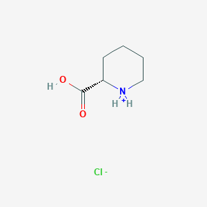 molecular formula C6H12ClNO2 B7779192 (2S)-piperidin-1-ium-2-carboxylic acid;chloride 