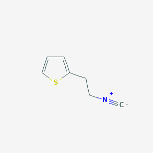 molecular formula C7H7NS B7779221 2-(2-异氰基乙基)噻吩 CAS No. 602268-91-7
