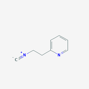 molecular formula C8H8N2 B7779234 2-(2-Isocyanoethyl)pyridine 