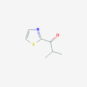 molecular formula C7H9NOS B7779348 2-(2-Methylpropanoyl)thiazole 