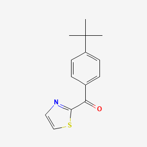 molecular formula C14H15NOS B7779359 2-(4-tert-Butylbenzoyl)thiazole 