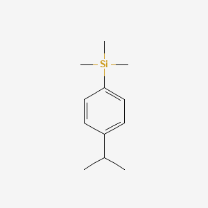 molecular formula C12H20Si B7779393 1-(Trimethylsilyl)-4-iso-propylbenzene CAS No. 18027-97-9