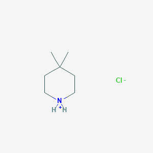 molecular formula C7H16ClN B7779436 4,4-二甲基哌啶氯化物 