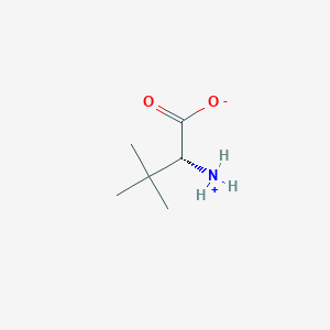 (2R)-2-azaniumyl-3,3-dimethylbutanoate