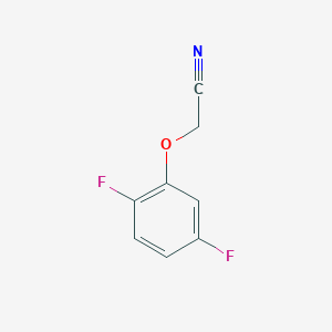 molecular formula C8H5F2NO B7779474 2,5-Difluoro-phenoxyacetonitrile 