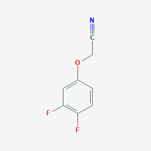 molecular formula C8H5F2NO B7779482 3,4-Difluoro-phenoxyacetonitrile 
