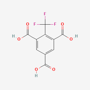 2-Trifluoromethyl-benzene-1,3,5-tricarboxylic acid
