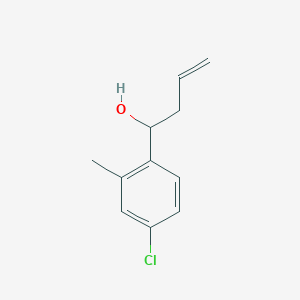 1-(4-Chloro-2-methylphenyl)but-3-en-1-ol