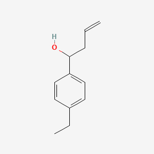 molecular formula C12H16O B7779547 4-(4-Ethylphenyl)-1-buten-4-ol 