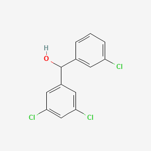 molecular formula C13H9Cl3O B7779553 3,3',5-三氯二苯甲醇 CAS No. 844683-49-4