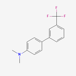 molecular formula C15H14F3N B7779566 4-Dimethylamino-3'-trifluoromethylbiphenyl CAS No. 844856-48-0
