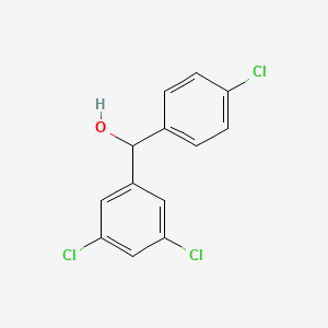 molecular formula C13H9Cl3O B7779576 3,4',5-Trichlorobenzhydrol 