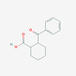 molecular formula C14H16O3 B7779579 2-Benzoylcyclohexanecarboxylic acid 