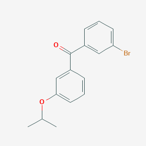 (3-Bromophenyl)(3-isopropoxyphenyl)methanone