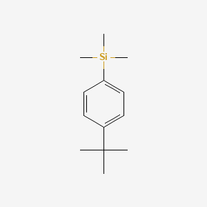 molecular formula C13H22Si B7779624 1-(三甲基甲硅烷基)-4-叔丁基苯 