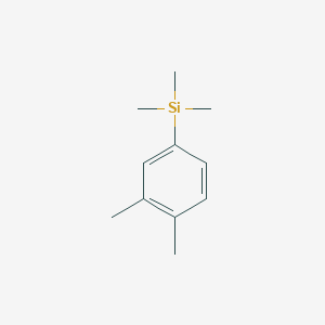 1-(Trimethylsilyl)-3,4-dimethylbenzene