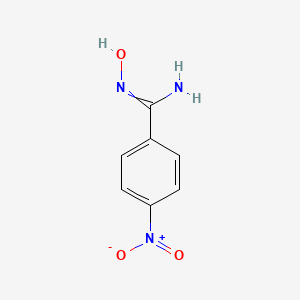 molecular formula C7H7N3O3 B7779698 N'-hydroxy-4-nitrobenzenecarboximidamide 