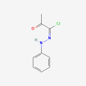 (1E)-2-oxo-N-phenylpropanehydrazonoyl chloride