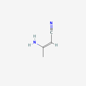 molecular formula C4H6N2 B7779765 beta-Aminocrotononitrile CAS No. 870-64-4
