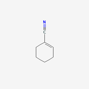 molecular formula C7H9N B7779846 Cyclohexene-1-carbonitrile CAS No. 27456-25-3