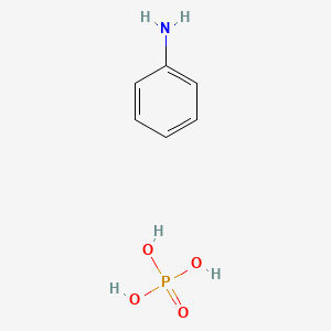 molecular formula C6H10NO4P B7779855 苯胺磷酸盐 CAS No. 71411-65-9
