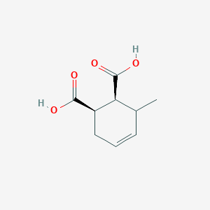 molecular formula C9H12O4 B7779875 (1R,2S)-3-methylcyclohex-4-ene-1,2-dicarboxylic acid 