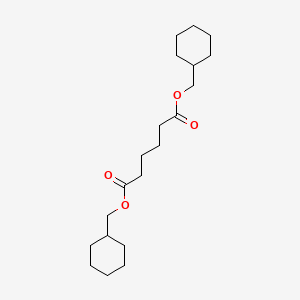 molecular formula C20H34O4 B7779885 Hexanedioic acid, polymer with 1,4-cyclohexanedimethanol 