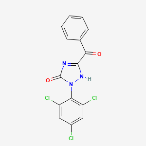 molecular formula C15H8Cl3N3O2 B7779978 CID 26598767 