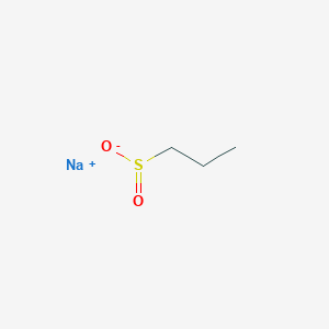 molecular formula C3H7NaO2S B7779990 CID 12578436 