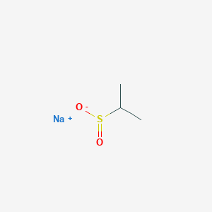 molecular formula C3H7NaO2S B7779997 CID 13802262 