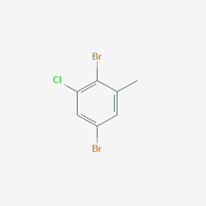 molecular formula C7H5Br2Cl B7780003 3-Chloro-2,5-dibromotoluene 