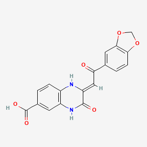molecular formula C18H12N2O6 B7780107 CID 16740873 