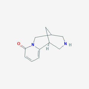 molecular formula C11H14N2O B7780143 (1S,5R)-3,4,5,6-tetrahydro-1H-1,5-methanopyrido[1,2-a][1,5]diazocin-8(2H)-one 